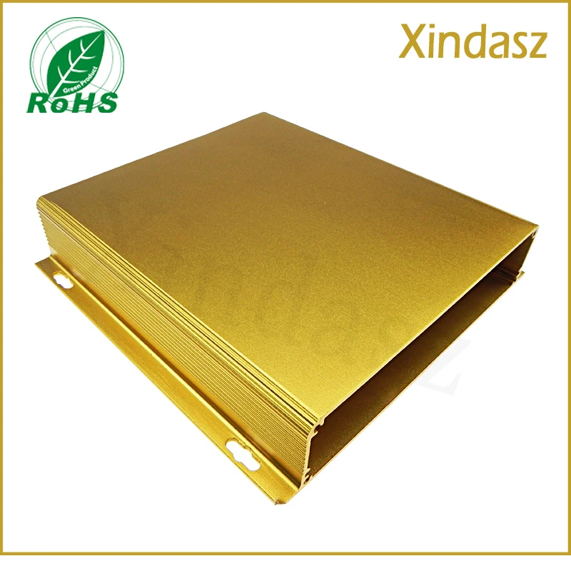 2pcs/lot Golden Wall mounted Aluminum electronic enclosures electrical aluminum project enclosure box 155*155*32mm
2pcs/lot Golden Wall mounted Aluminum electronic enclosures electrical aluminum project enclosure box 155*155*32mm
