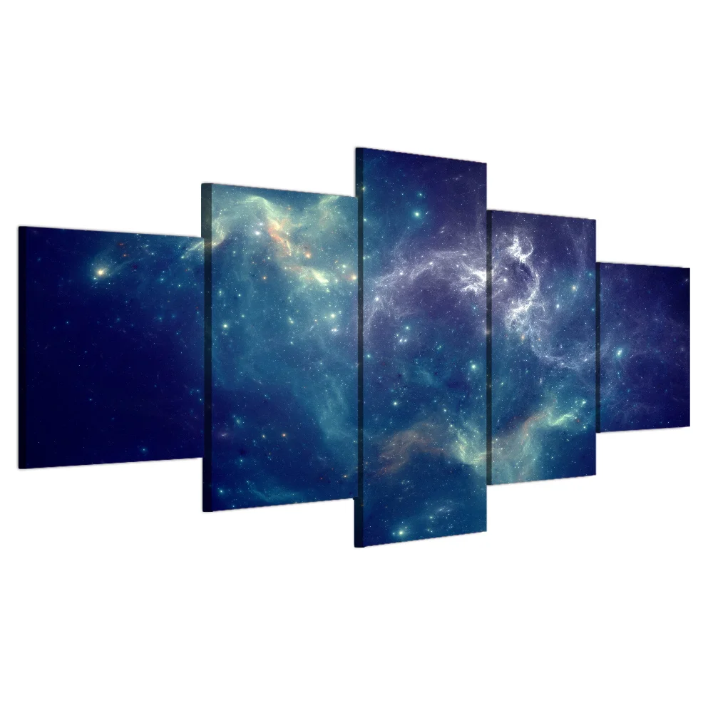 HD Print Poster 5 Pieces Abstract Canvas Wall Art Painting Starry Sky Wall Pictures for Living Room Home Decor F2566
HD Print Poster 5 Pieces Abstract Canvas Wall Art Painting Starry Sky Wall Pictures for Living Room Home Decor F2566