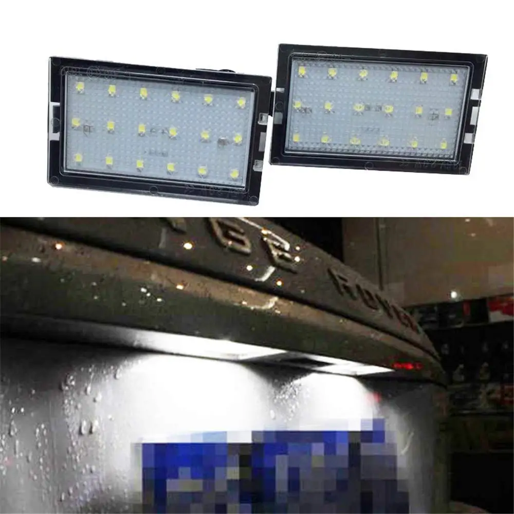 Без ошибок 18SMD светодиодный номерной знак лампы для Land Rover discovery 3/4 Freelander 2 Rang Rover Sport car-styling
Без ошибок 18SMD светодиодный номерной знак лампы для Land Rover discovery 3/4 Freelander 2 Rang Rover Sport car-styling
