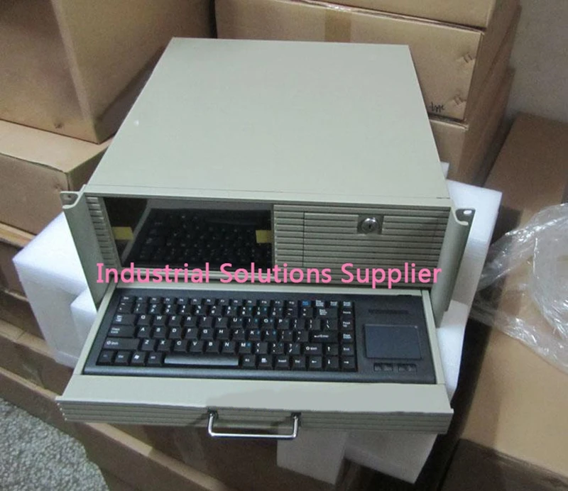 New 4U Industrial Computer Case 4U Machine 9 LCD Calendar Keyboard Aluminum Panel White
New 4U Industrial Computer Case 4U Machine 9 LCD Calendar Keyboard Aluminum Panel White