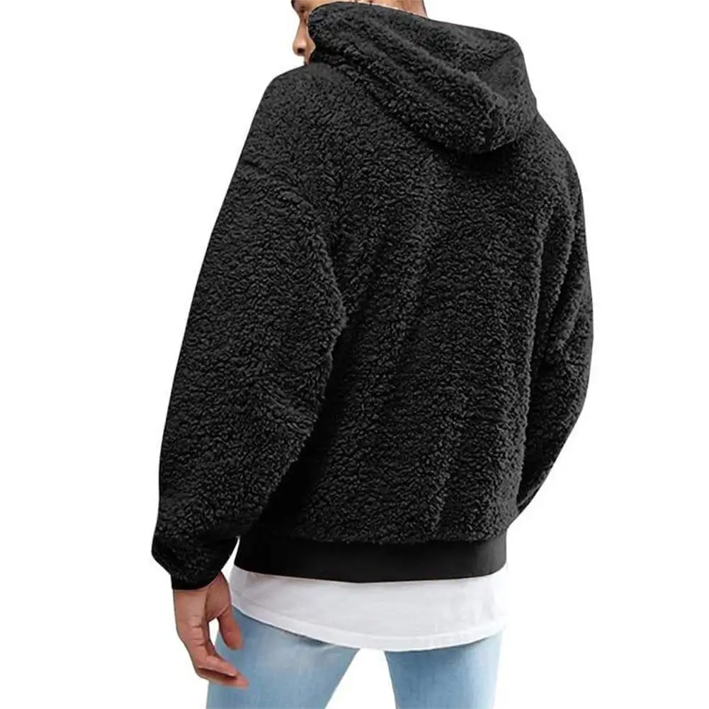 Men Plush Solid Color Autumn Casual Hooded Sweatshirt Top Long Sleeve Hoodies new
Men Plush Solid Color Autumn Casual Hooded Sweatshirt Top Long Sleeve Hoodies new