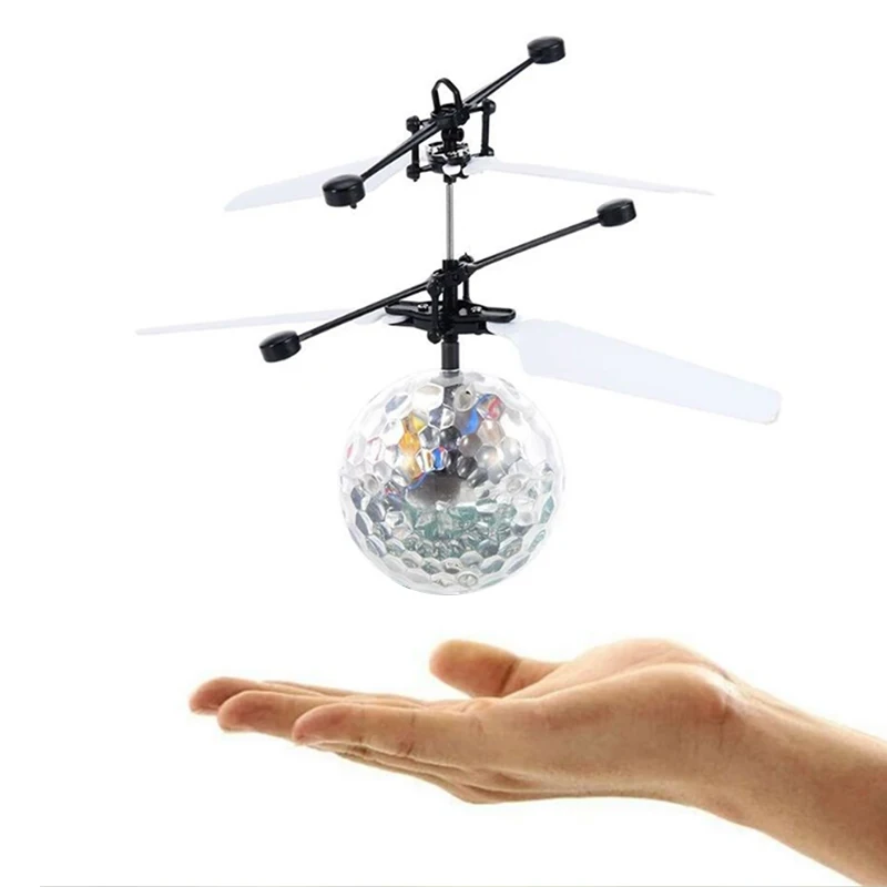 Flash Flying Ball Infrared Induction Colorful Led Disco RC Helicopter Luminous Toy Kid Christmas Gift Unisex
Flash Flying Ball Infrared Induction Colorful Led Disco RC Helicopter Luminous Toy Kid Christmas Gift Unisex