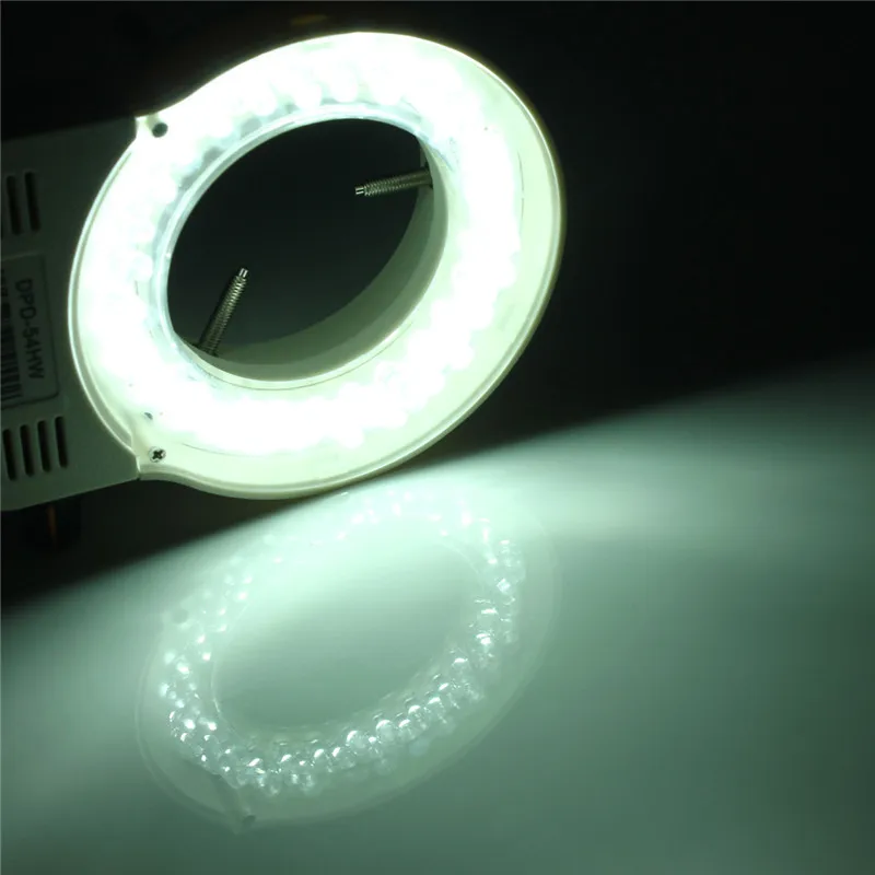 LED Round Light 56-LED Adjustable Ring Light for Illuminator Lamp For STEREO Microscope Excellent Circle Light
LED Round Light 56-LED Adjustable Ring Light for Illuminator Lamp For STEREO Microscope Excellent Circle Light