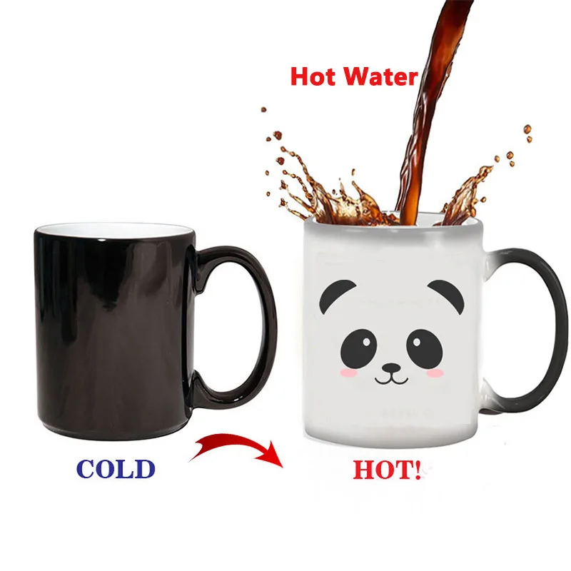 2019 New Cute Panda Mug Heat Reveal Mug Ceramic Color Changing Coffee Mugs Magic Tea Cup Mug As Gift for Friends Free Shipping
2019 New Cute Panda Mug Heat Reveal Mug Ceramic Color Changing Coffee Mugs Magic Tea Cup Mug As Gift for Friends Free Shipping