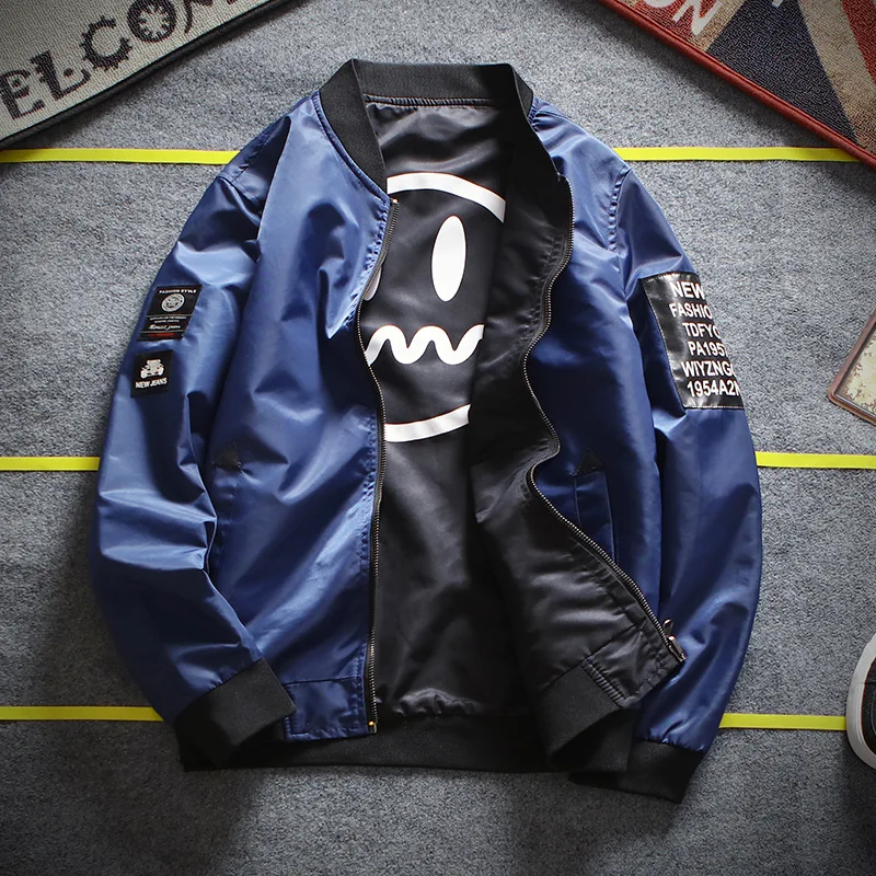 Men's jacket new double-sided jacket jacket men's casual jacket baseball uniform men's
Men's jacket new double-sided jacket jacket men's casual jacket baseball uniform men's