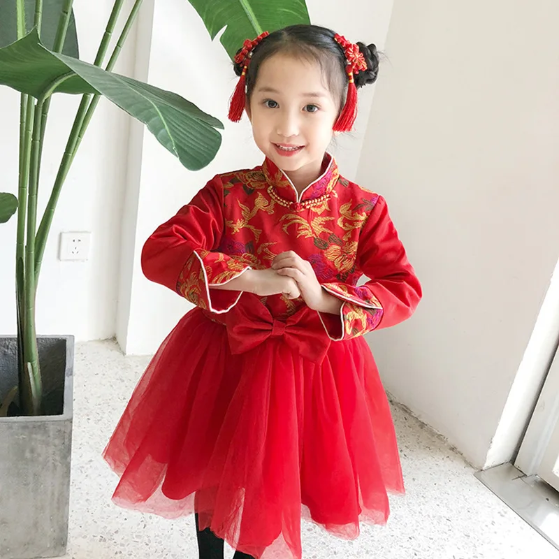 Новогодняя одежда для маленьких девочек, платье Heongsam в китайском стиле для девочек, детские платья, вельветовое плотное теплое бальное плат...
Новогодняя одежда для маленьких девочек, платье Heongsam в китайском стиле для девочек, детские платья, вельветовое плотное теплое бальное плат...