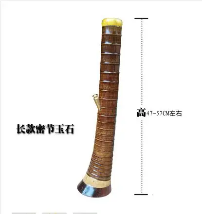 

Horseshoe foot jade mouth artifact hookah with a big bamboo pipe Yunnan with tobacco gift