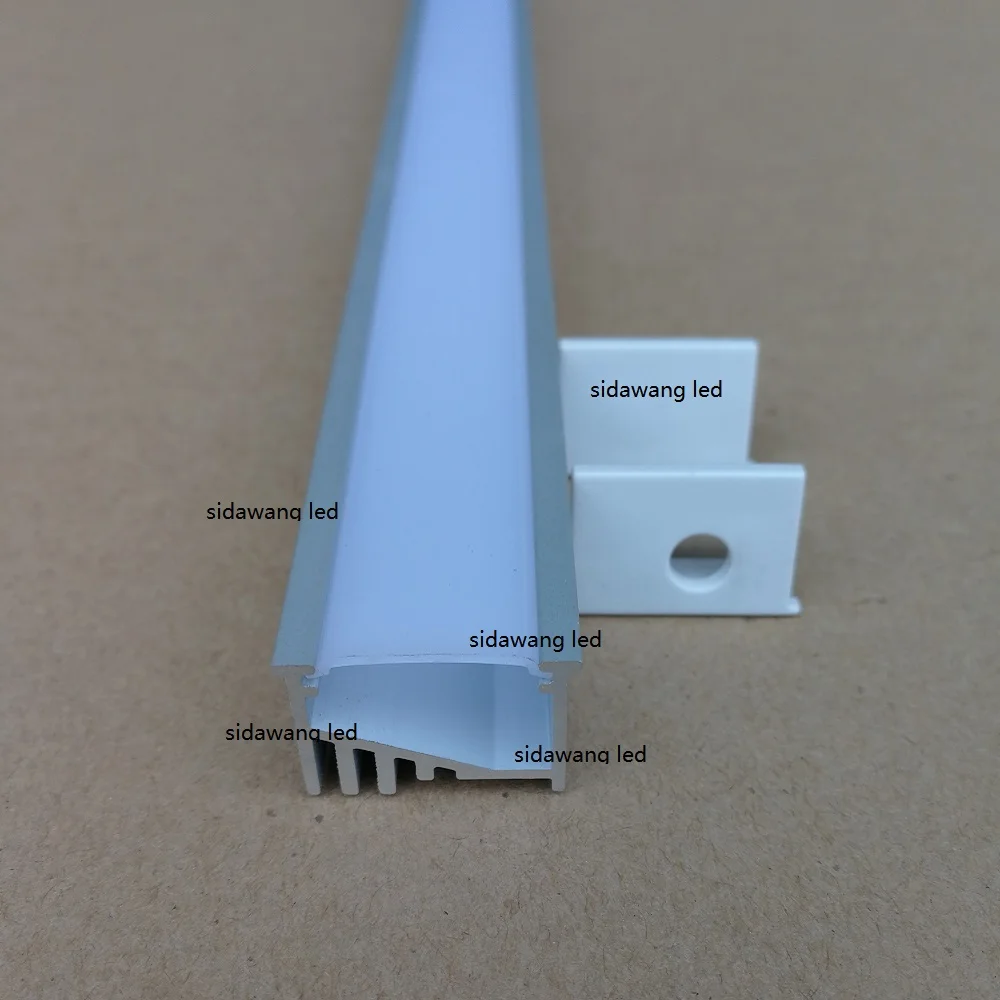 5 комплектов до 10 15 компл./лот x 2 м чайная чашка led alu профиль Светодиодный