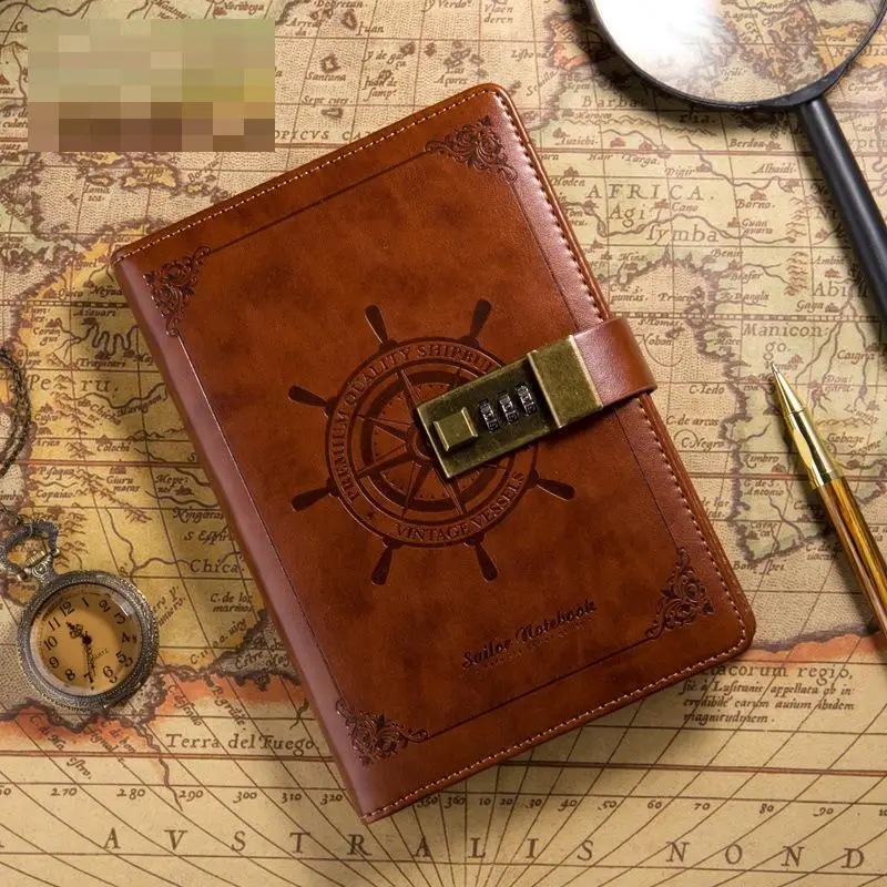 Vintage B6 High Quality Multifunction Hardcover Commercial Diary Coded Notebook Password Lock
Vintage B6 High Quality Multifunction Hardcover Commercial Diary Coded Notebook Password Lock
