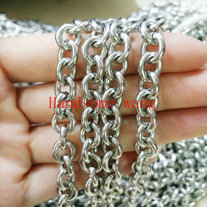 Free Choose 20"-40" Necklace 316L Stainless Steel Silver Color Gold Color Rolo Chain Tone Fashion Mens Jewelry 8mm Wholesale
Free Choose 20"-40" Necklace 316L Stainless Steel Silver Color Gold Color Rolo Chain Tone Fashion Mens Jewelry 8mm Wholesale