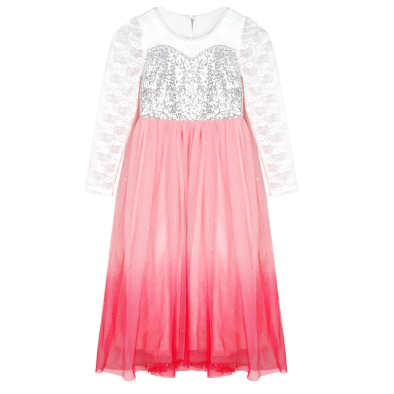 Girls dress elsa princess dress party christmas costume kids lace clothing Girls winter long sleeves clothes free shipping
Girls dress elsa princess dress party christmas costume kids lace clothing Girls winter long sleeves clothes free shipping