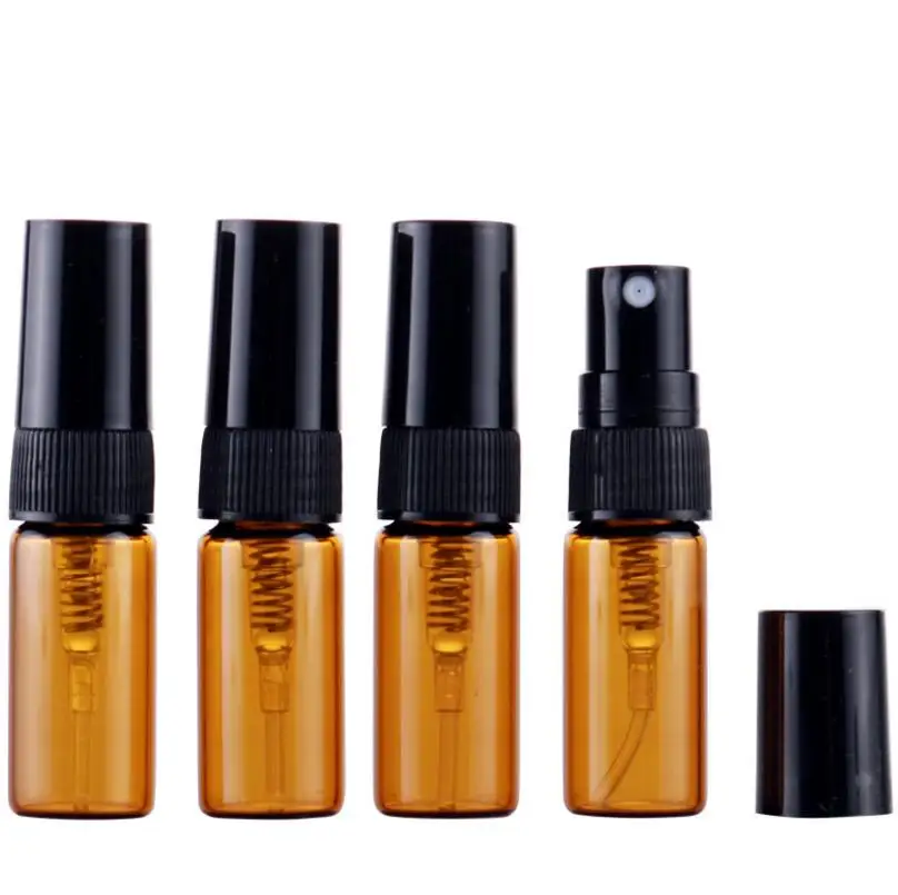 Wholesale 3ML Glass Spray Vial Atomizer with Black Cap, Small Perfume Bottle, Perfume Sample Bottle
Wholesale 3ML Glass Spray Vial Atomizer with Black Cap, Small Perfume Bottle, Perfume Sample Bottle