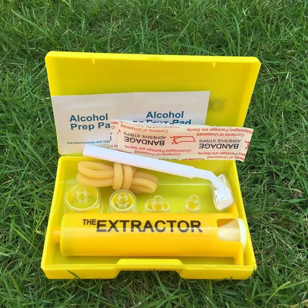 Venoms Extractor Vacuum Detox Pump Outdoor Emergency Snake Insect Bite First Aid Kit Wild Venomous Bee Bites Survival Rescue
Venoms Extractor Vacuum Detox Pump Outdoor Emergency Snake Insect Bite First Aid Kit Wild Venomous Bee Bites Survival Rescue