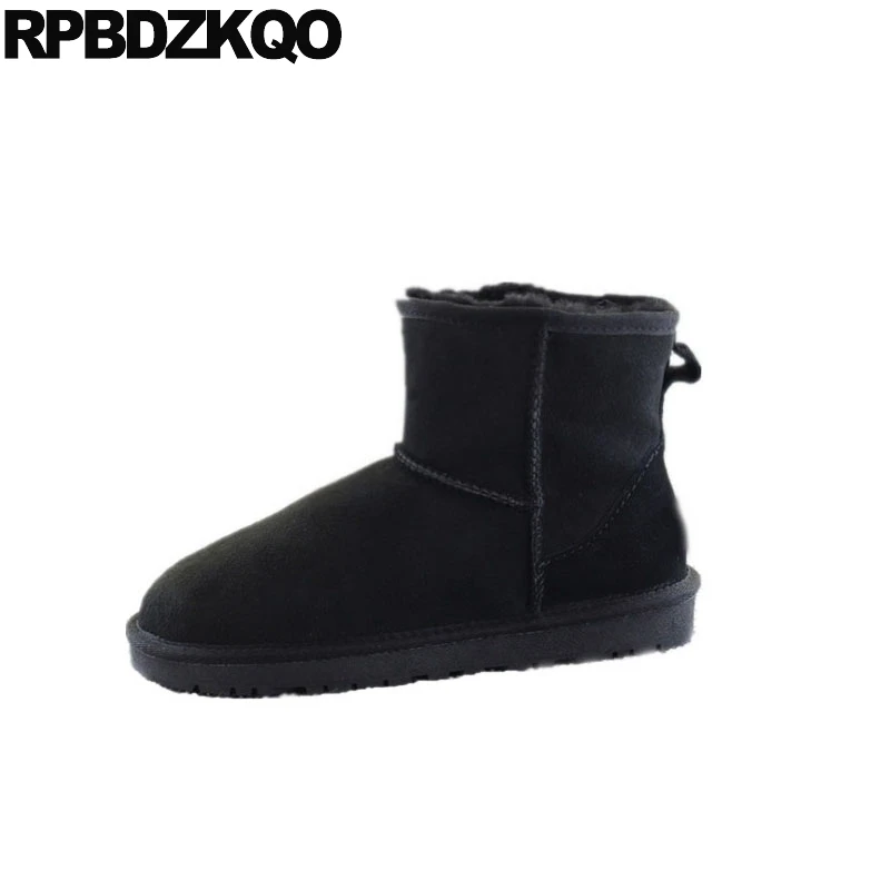 Men Slip On Plus Size Ankle Genuine Leather Booties Australian Snow Sheepskin Black Real Fur Boots Shoes Winter Luxury Suede
Men Slip On Plus Size Ankle Genuine Leather Booties Australian Snow Sheepskin Black Real Fur Boots Shoes Winter Luxury Suede