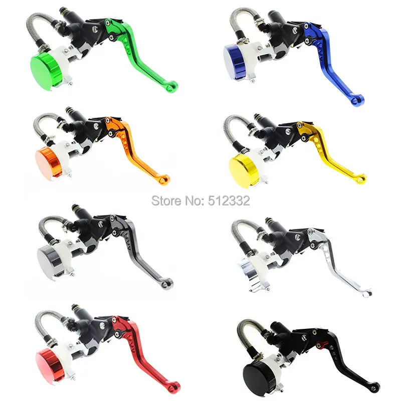 7/8"22mm Universal Motorcycle Brake Levers Master Cylinder Reservoir Clutch For YAMAHA WR125X WR125R FZ16 125-300CC Hydraulic
7/8"22mm Universal Motorcycle Brake Levers Master Cylinder Reservoir Clutch For YAMAHA WR125X WR125R FZ16 125-300CC Hydraulic