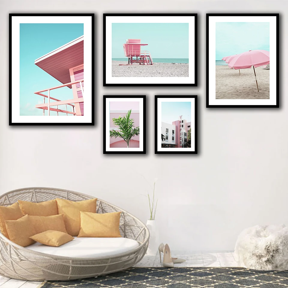Nordic Minimalist Posters Seaside Pink Building Landscape HD Prints Home Decor Canvas Painting Wall Art Pictures for Living Room
Nordic Minimalist Posters Seaside Pink Building Landscape HD Prints Home Decor Canvas Painting Wall Art Pictures for Living Room