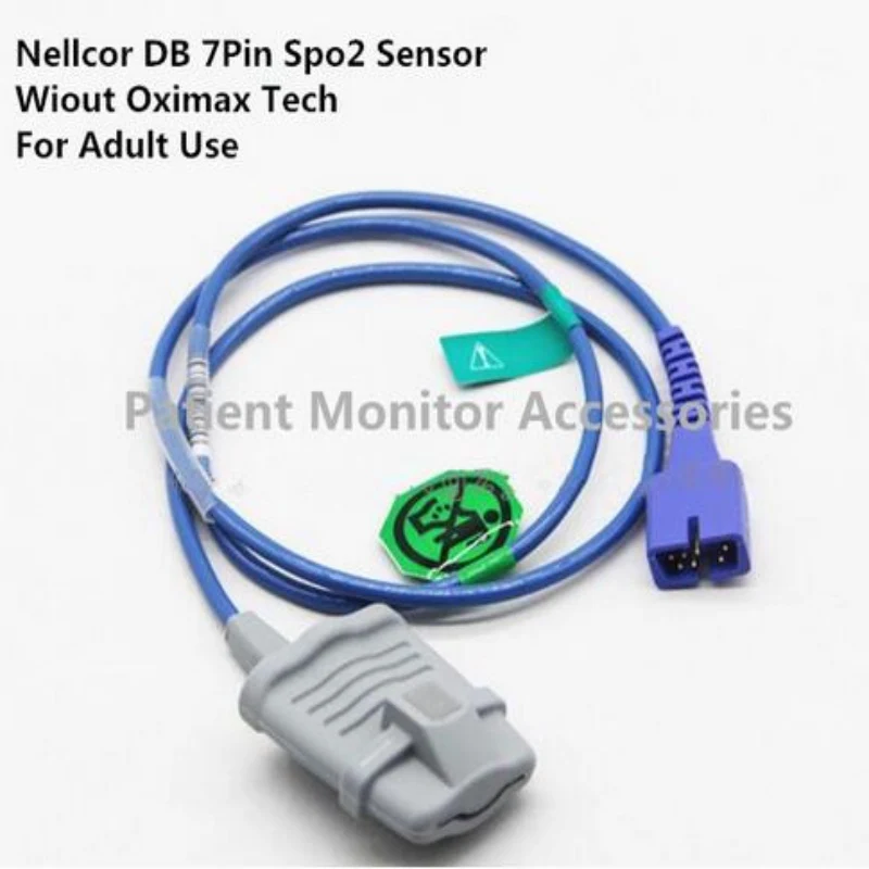 2021 Совместимость с Nellcor DB7 Pin для взрослых мягкий наконечник силиконовый Датчик Spo2 Пульсоксиметр зонд, кабель адаптера Spo2 ТПУ 1 м
2021 Совместимость с Nellcor DB7 Pin для взрослых мягкий наконечник силиконовый Датчик Spo2 Пульсоксиметр зонд, кабель адаптера Spo2 ТПУ 1 м
