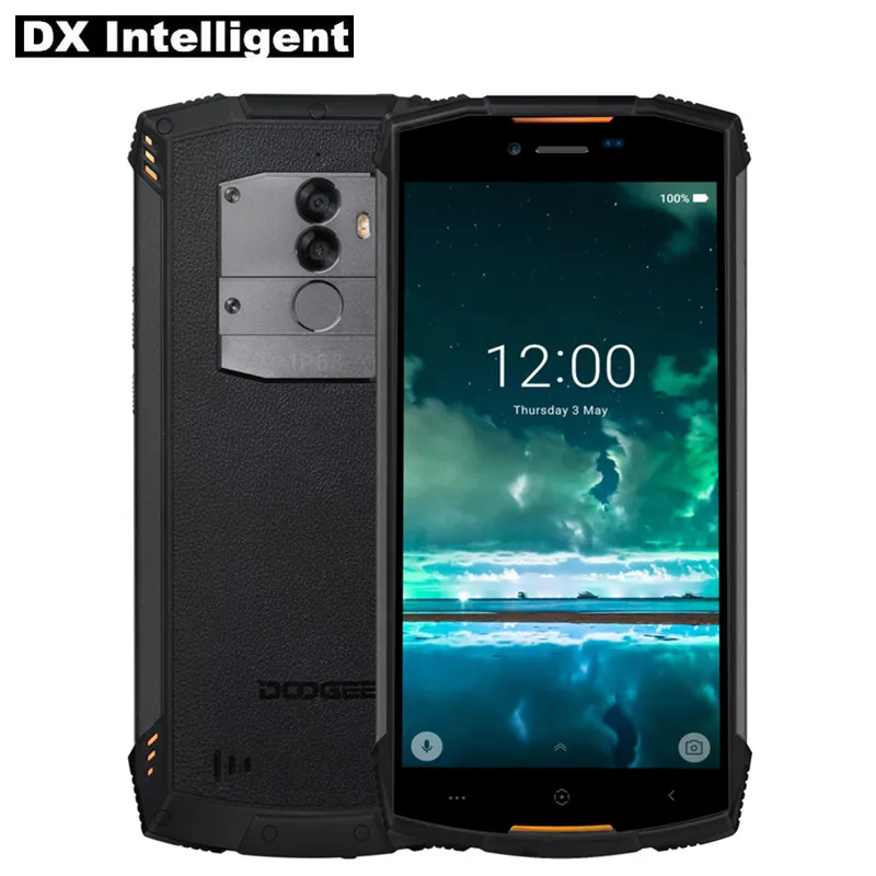 DOOGEE S55 IP68 Водонепроницаемый MTK6750 восьмиядерный смартфон Android 8 0 5 "4 GB Оперативная
