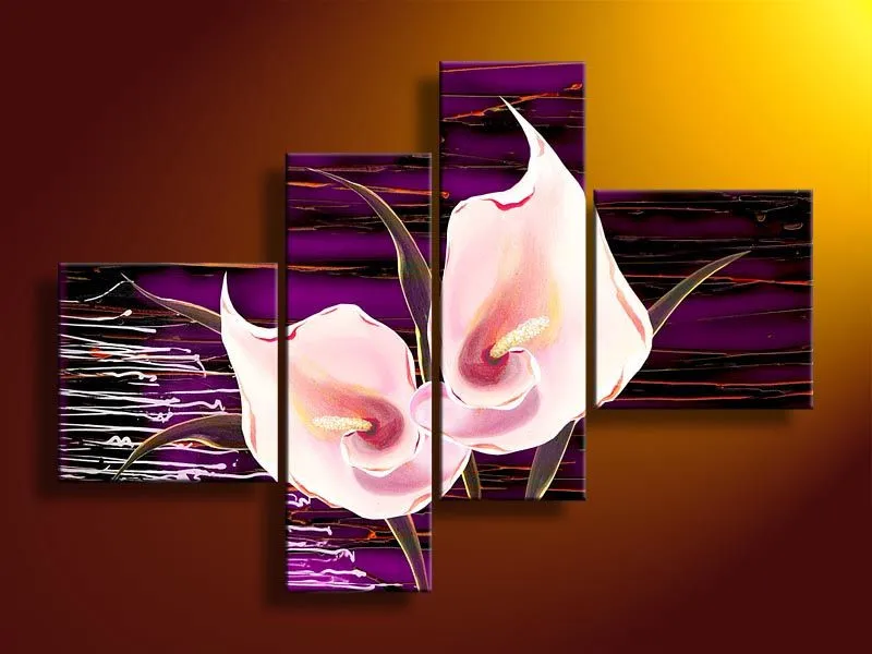 100%Hand-Painted Modern Oil Painting Purple on Canvas Art Wall For Abstract Flowers Home Room Decoration 4 Pcs/set
100%Hand-Painted Modern Oil Painting Purple on Canvas Art Wall For Abstract Flowers Home Room Decoration 4 Pcs/set