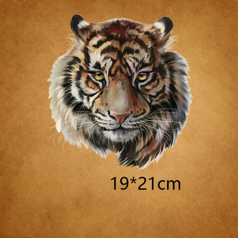 Hot Sell Large Big Yellow Tiger Embroidered Patch Iron On Patches For Clothing Motor Jacket Fashion T-shirt Stickers For Clothes
Hot Sell Large Big Yellow Tiger Embroidered Patch Iron On Patches For Clothing Motor Jacket Fashion T-shirt Stickers For Clothes