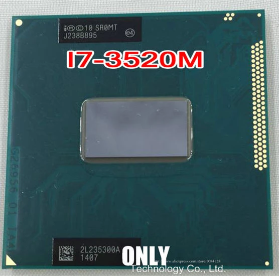 Оригинальный INTEL Core i7 мобильный процессор 3520m двухъядерный 2 9 ГГц 4 м PGA988 ноутбук