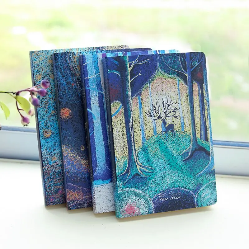 South Korea cartoonhardcover diary retro elk notebook creative stationery students gifts notepad blue deer brilliant hand book
South Korea cartoonhardcover diary retro elk notebook creative stationery students gifts notepad blue deer brilliant hand book
