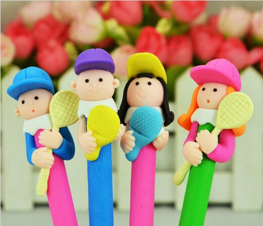 Free shipping 10pcs/lot creative gift cartoon stationery sports series polymer clay ball pen kids lovely ball pen
Free shipping 10pcs/lot creative gift cartoon stationery sports series polymer clay ball pen kids lovely ball pen