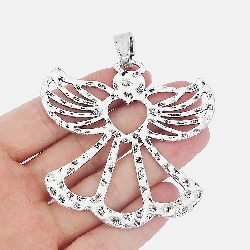 2 шт. большие полые толстовка с капюшоном надписью Angel и принтом крылышки кайт