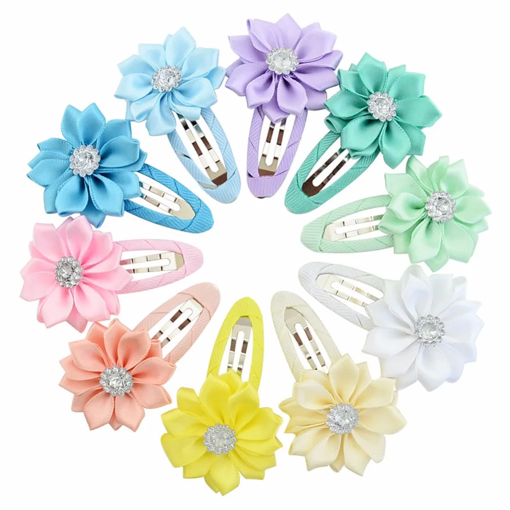 20 Pcs/lot NEW Rhinestone Flower With Whole Wrapped Safety Hair Clips BB Clips Kids Hairpins Hair Accessories Gifts 810
20 Pcs/lot NEW Rhinestone Flower With Whole Wrapped Safety Hair Clips BB Clips Kids Hairpins Hair Accessories Gifts 810