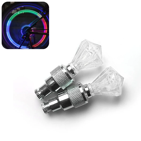 Hot 2pcs Cycling Tyre Tire Wheel Valve Flash Light Bicycle Motorcycle Bike Lamp Gainer BX
Hot 2pcs Cycling Tyre Tire Wheel Valve Flash Light Bicycle Motorcycle Bike Lamp Gainer BX