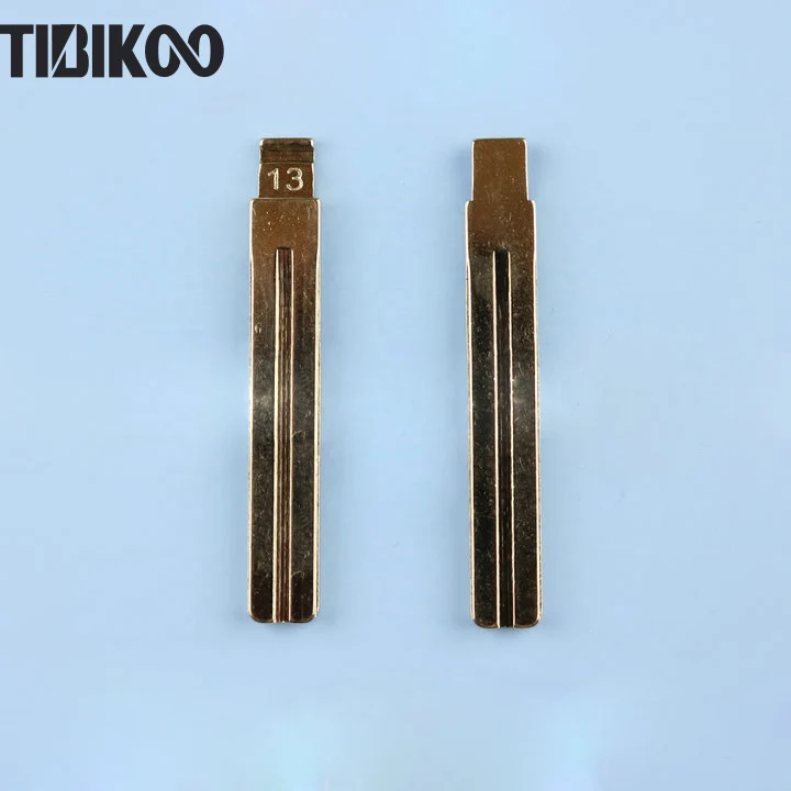 № 13 лезвие ключа для Hyundai новинка IX35 Verna замена бокового желоба Toyota Crown Key