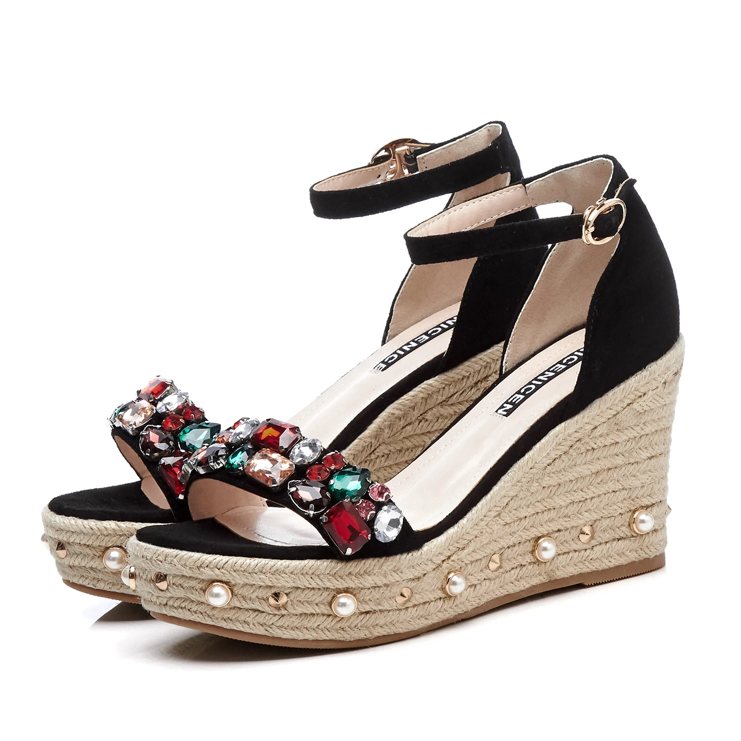 ENMAYER Basic Kid Suede Shoes Women Sandals Women Soulier Femme Open Toe Heels Gladiator Sandals Women Size 34-39 ZYL2722
ENMAYER Basic Kid Suede Shoes Women Sandals Women Soulier Femme Open Toe Heels Gladiator Sandals Women Size 34-39 ZYL2722