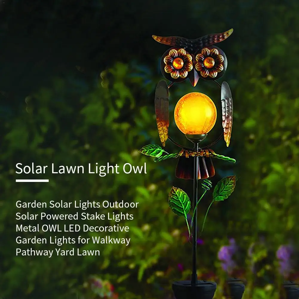 Owl Shape Led Solar Garden Lights Outdoor Waterproof Lawn Lamp Walkway Pathway Yard Decoration Lamp
Owl Shape Led Solar Garden Lights Outdoor Waterproof Lawn Lamp Walkway Pathway Yard Decoration Lamp