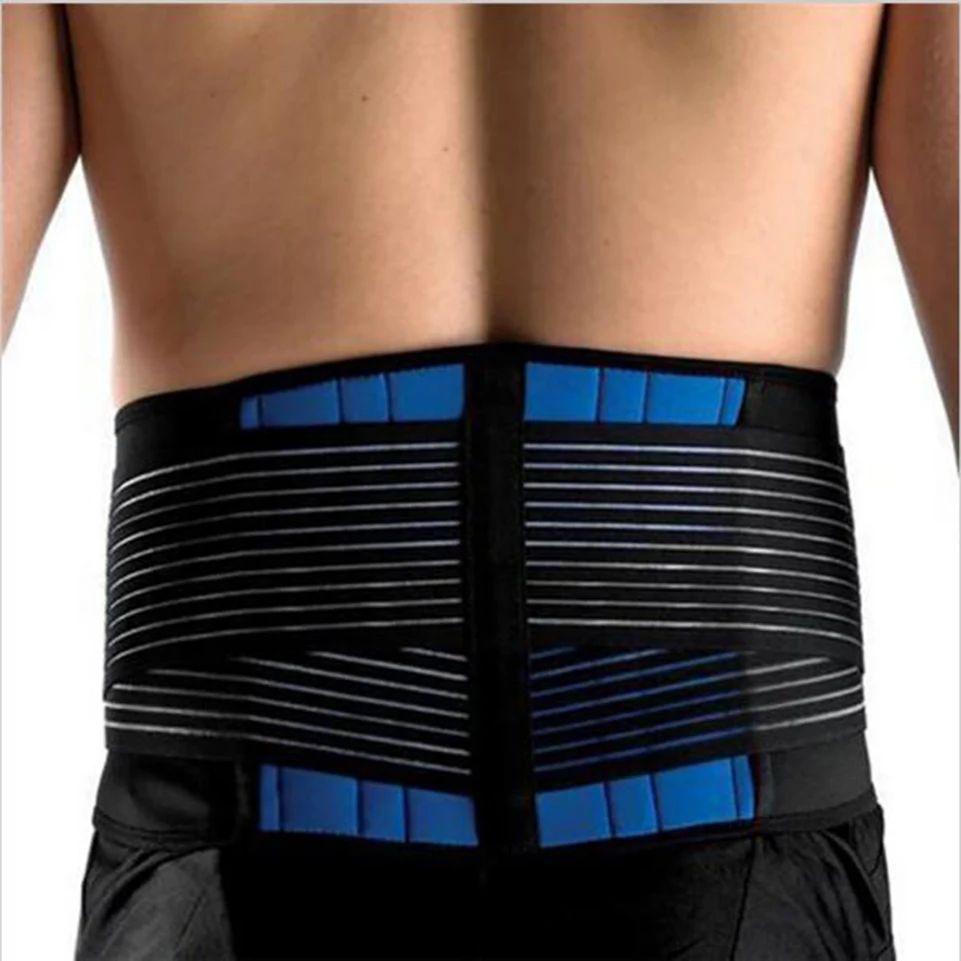 Double Pull Adjustable Back Belt For Pain Relief Gym Sports Accessories Steel Waist Support Brace Belt Durable Black Lumbar Belt
Double Pull Adjustable Back Belt For Pain Relief Gym Sports Accessories Steel Waist Support Brace Belt Durable Black Lumbar Belt