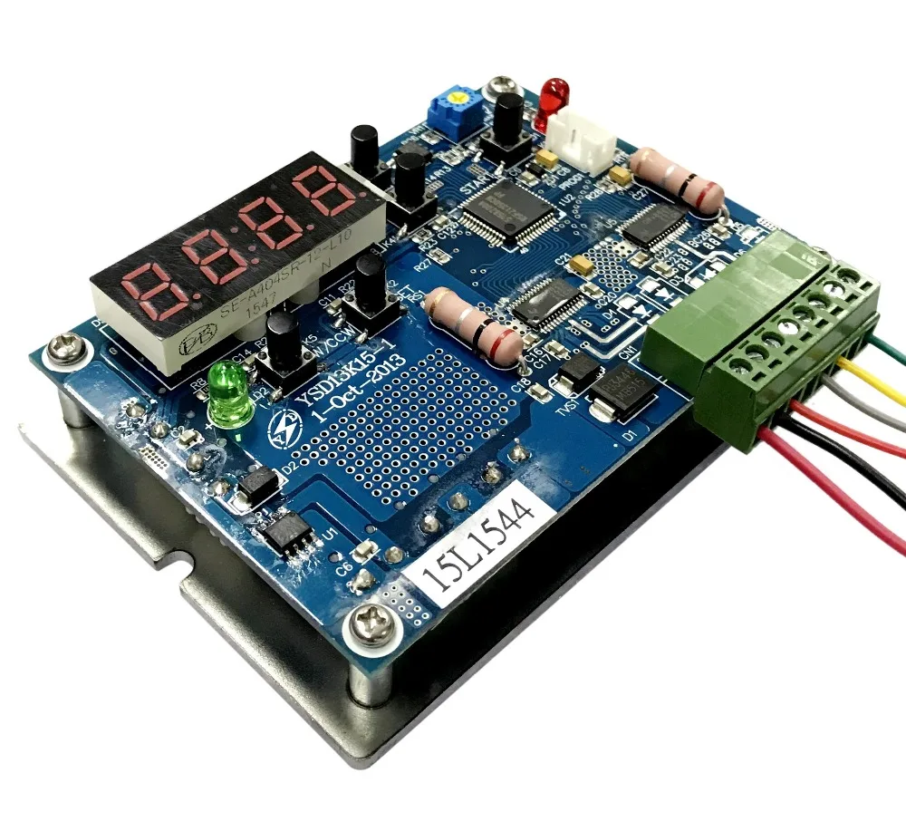 12~24Vdc Bipolar driver with control and digital display functions for stepping motor
12~24Vdc Bipolar driver with control and digital display functions for stepping motor