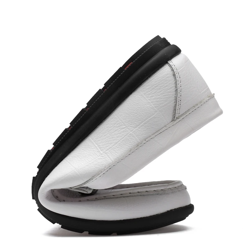 High Quality Genuine Leather Casual Shoes Men Slip-On Lazy Loafers 4 Colors Breathable Boat Shoes Fashion Driving Shoes Big Size
High Quality Genuine Leather Casual Shoes Men Slip-On Lazy Loafers 4 Colors Breathable Boat Shoes Fashion Driving Shoes Big Size