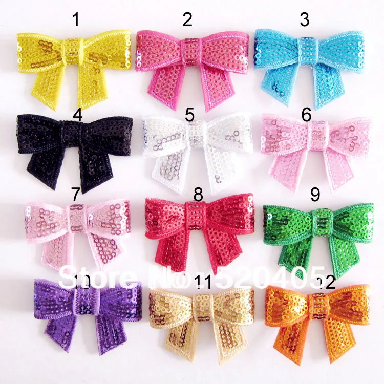 Hot Sale 12 colors fashion Shiny Bowknot 2.3 Inch 100% DIY Flower Sequins Bows hair accessories 100PCS
Hot Sale 12 colors fashion Shiny Bowknot 2.3 Inch 100% DIY Flower Sequins Bows hair accessories 100PCS