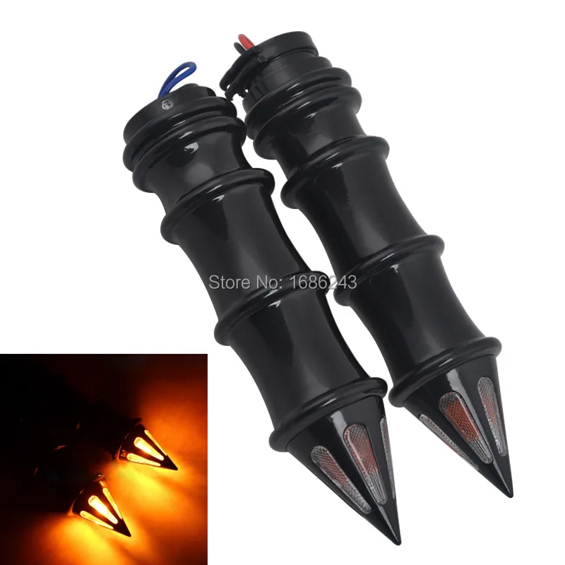 Universal 2Pcs 1"Black Motorbike Spiked Skeleton Turn Signal Bar Ends Handlebar Grips Hand Grip For Suzuki Honda Harley Bobber
Universal 2Pcs 1"Black Motorbike Spiked Skeleton Turn Signal Bar Ends Handlebar Grips Hand Grip For Suzuki Honda Harley Bobber
