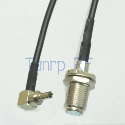 RG174 RF coaxial jumper cable Huawei Modem 50cm 20in CRC9 male right angle to F female nut bulkhead connector adapter
RG174 RF coaxial jumper cable Huawei Modem 50cm 20in CRC9 male right angle to F female nut bulkhead connector adapter