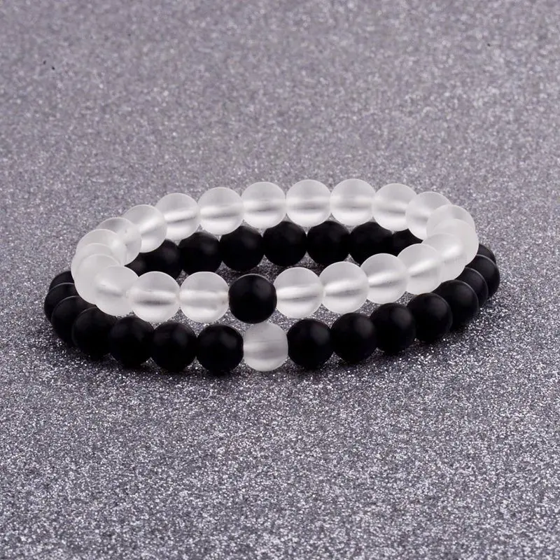 2Pcs/Set Fashion Couples Distance Bracelet Men Classic Natural Stone Yin Yang Beaded Bracelets For Women Best Friend Pulseras
2Pcs/Set Fashion Couples Distance Bracelet Men Classic Natural Stone Yin Yang Beaded Bracelets For Women Best Friend Pulseras