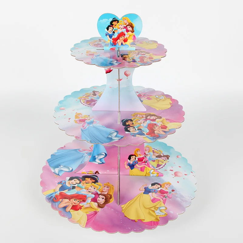 1set Princess 3 Tier Paper Foldable Cupcake Rack Kids Birthday Party Cake Stand Wedding Party Decoration
1set Princess 3 Tier Paper Foldable Cupcake Rack Kids Birthday Party Cake Stand Wedding Party Decoration