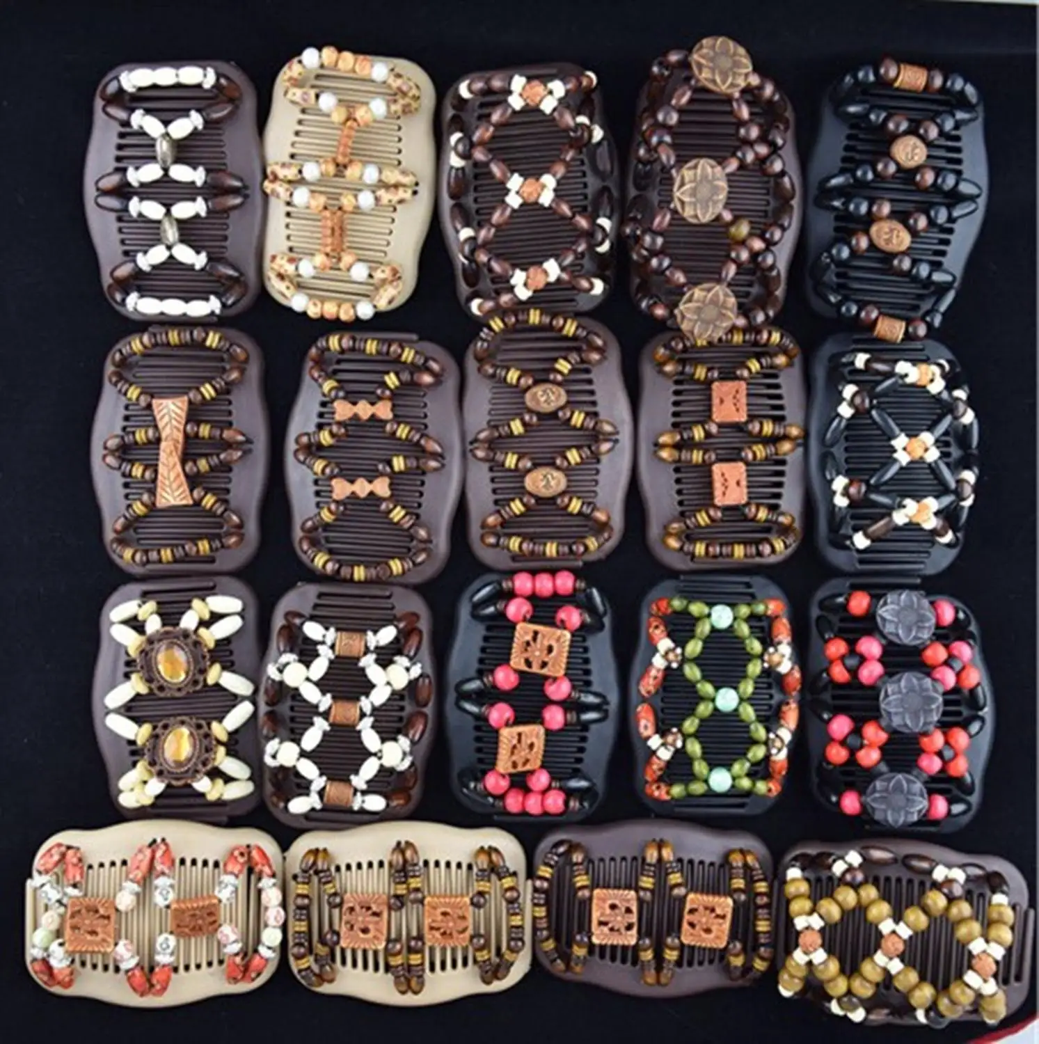 Lovef Thick Hair clip combs hair accessories for girl Bun Maker Easy Updo Doesn't slide out of your hair Holds Waterproof 5 Pcs
Lovef Thick Hair clip combs hair accessories for girl Bun Maker Easy Updo Doesn't slide out of your hair Holds Waterproof 5 Pcs