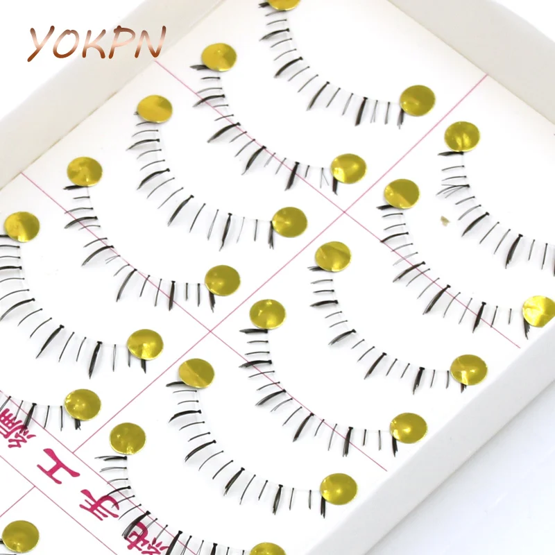 YOKPN Transparent Lower False Eyelashes Smoke Banquet Makeup Tool Fake Eyelashes Soft Handmade Nature Crisscross Lower Eyelashes
YOKPN Transparent Lower False Eyelashes Smoke Banquet Makeup Tool Fake Eyelashes Soft Handmade Nature Crisscross Lower Eyelashes