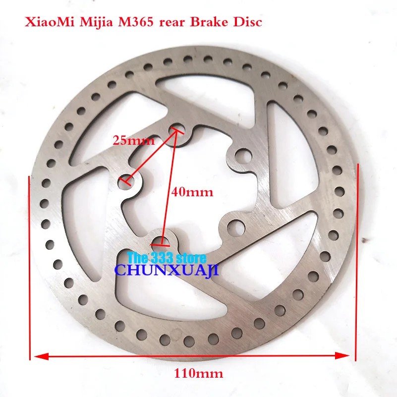 110 mm Rear Wheel Disc Brake Disc for Original Mijia M365 xiaomi Electric Scooter Replacement Parts
110 mm Rear Wheel Disc Brake Disc for Original Mijia M365 xiaomi Electric Scooter Replacement Parts