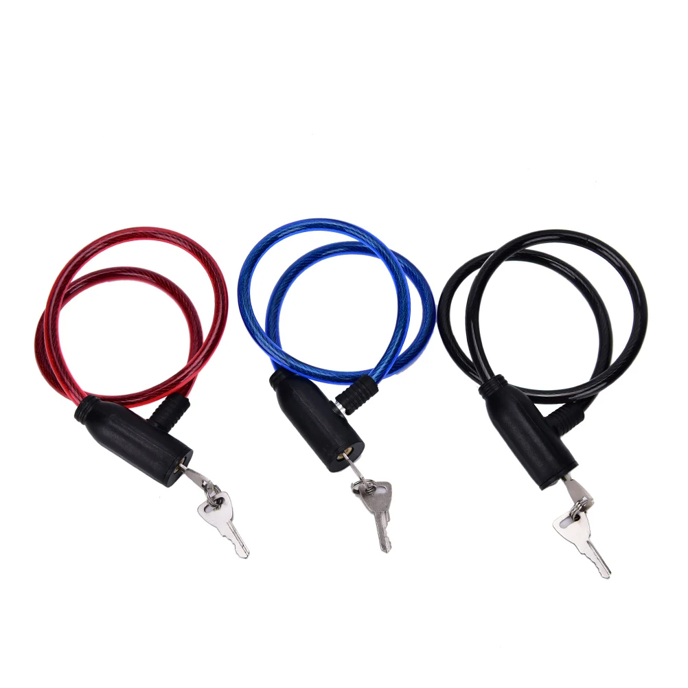 8*65cm Anti-Theft Cycling Cable Lock Bike Bicycle Scooter Safety Lock With 2 Keys New Good Quality
8*65cm Anti-Theft Cycling Cable Lock Bike Bicycle Scooter Safety Lock With 2 Keys New Good Quality