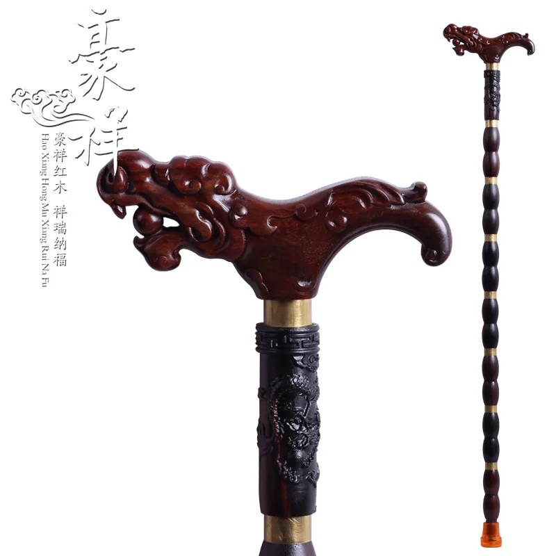 Laos rosewood crutches leading solid wood stick stick old high-grade mahogany gift too old
Laos rosewood crutches leading solid wood stick stick old high-grade mahogany gift too old