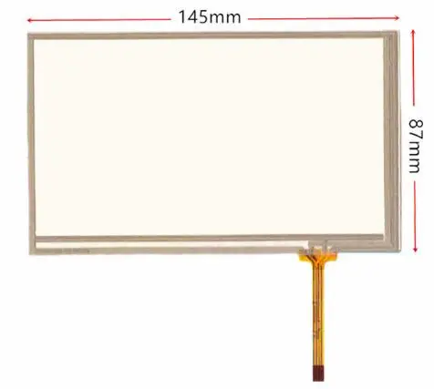 5pcs/A LOT Free shipping 6.2 inch 145*87 Resistance touch screen panel glass digiziter ,size: 145mm*87mm
5pcs/A LOT Free shipping 6.2 inch 145*87 Resistance touch screen panel glass digiziter ,size: 145mm*87mm