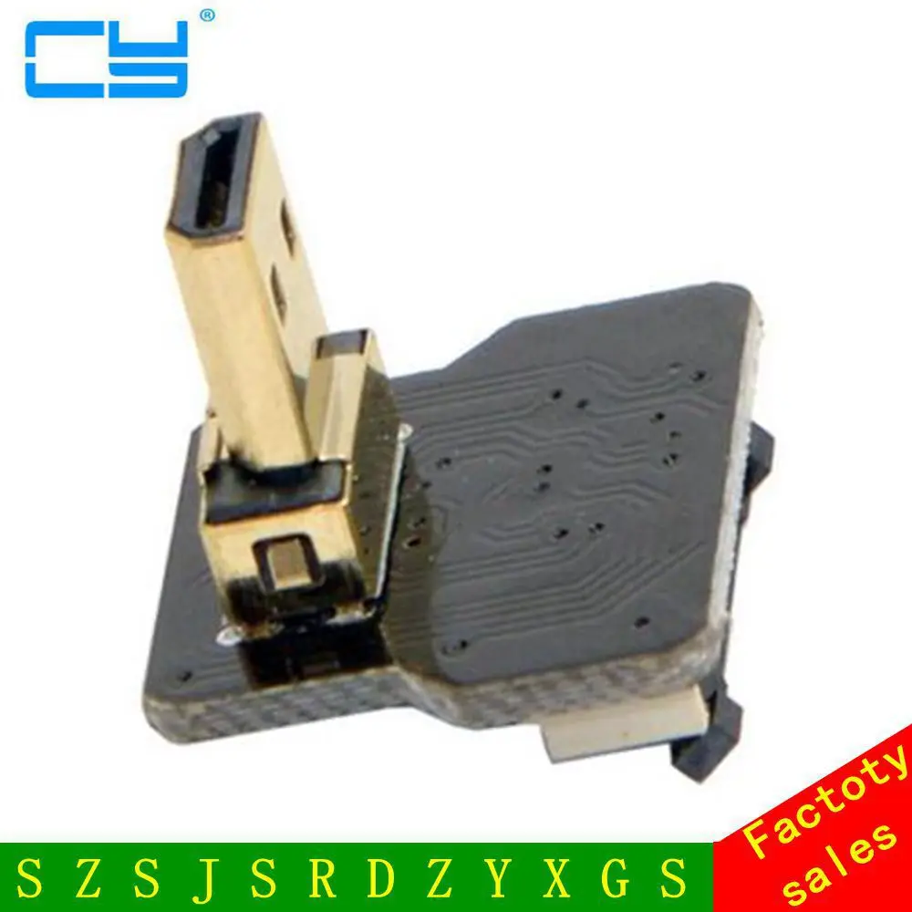 FPV 90 Degree Up Angled Micro HD-compatible Type D Male Connector for FPV HDTV Multicopter Aerial Photography
FPV 90 Degree Up Angled Micro HD-compatible Type D Male Connector for FPV HDTV Multicopter Aerial Photography