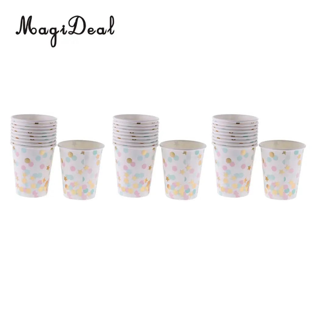 30 Pieces Colorful Polka Dot Stars Paper Cups Baby Shower Wedding Birthday Party Tableware
30 Pieces Colorful Polka Dot Stars Paper Cups Baby Shower Wedding Birthday Party Tableware