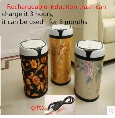 Rechargeable smart sensor trash fashion living room household automatic electric toilet trash
Rechargeable smart sensor trash fashion living room household automatic electric toilet trash